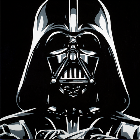 DARTH VADER by Allison Lefcort - Limited Edition - PoP x HoyPoloi Gallery