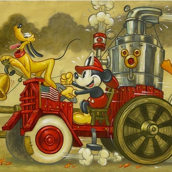 Mickey's Fire Brigade by Tim Rogerson