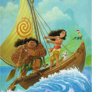 Moana Knows The Way by Tim Rogerson