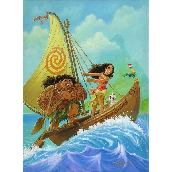 Moana Knows The Way by Tim Rogerson