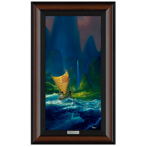 We Know The Way by Rob Kaz -  Disney Framed Silver Series 