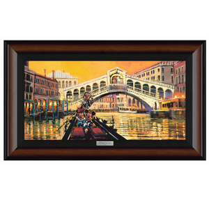 Lights In The Venice Canal by Rodel Gonzalez - Disney Silver Series