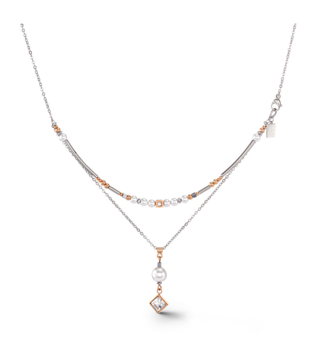 Pearls & Crystals -Rose Gold & Stainless Steel - PoP x HoyPoloi Gallery