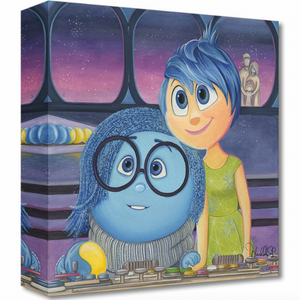 Joy and Sadness by Michelle St Laurent - Disney Treasure on Canvas