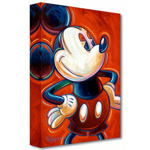 Modern Mickey Red by Tim Rogerson - Disney Treasure on Canvas