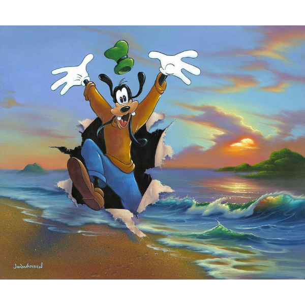 GOOFY'S GRAND ENTRANCE by Jim Warren - Limited Edition