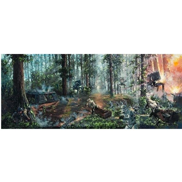 BATTLE OF FOREST MOON by Rodel Gonzalez