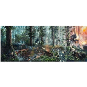 BATTLE OF FOREST MOON by Rodel Gonzalez