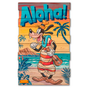 A GOOFY ALOHA by Trevor Carlton - Disney Vintage Classics Limited Edition - PoP x HoyPoloi Gallery