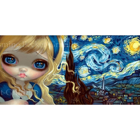 ALICE IN A STARRY NIGHT by Jasmine Becket Griffith