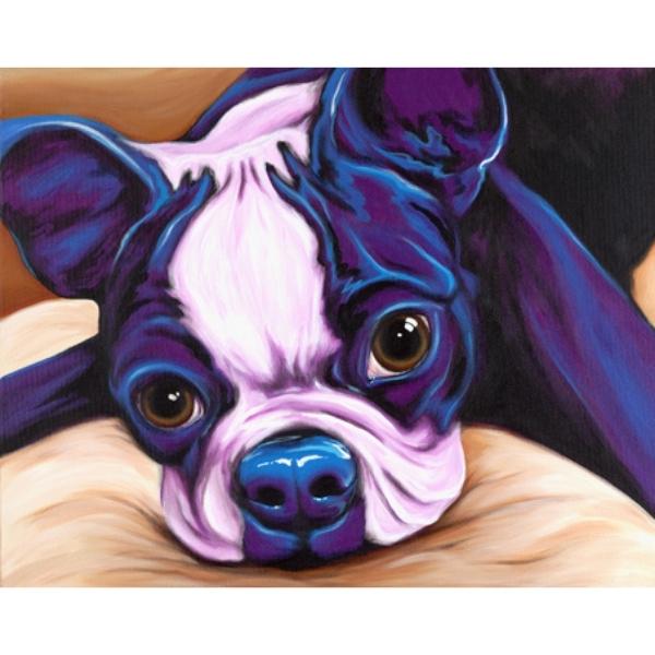 ABBEY-Boston Terrier by Michelle Mardis - PoP x HoyPoloi Gallery