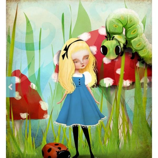 Alice and the Catepillar by Jessica Von Braun