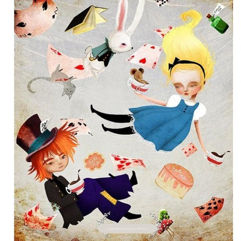 Alice and the Mad Hatter by Jessica Von Braun