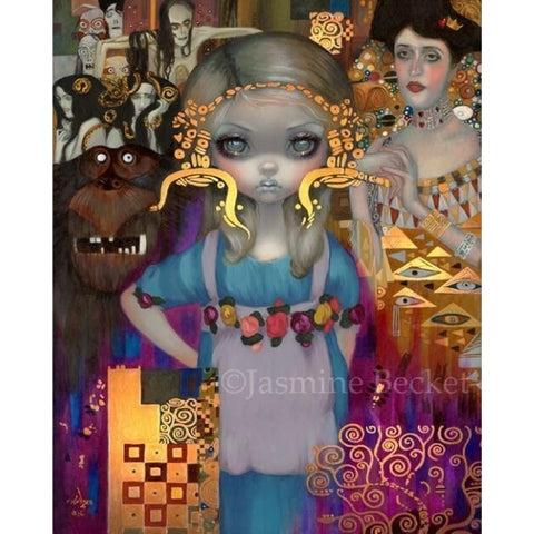 Alice in a Klimt Dream by Jasmine Becket Griffith