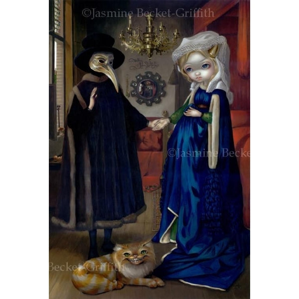 ALICE IN A VAN EYCK by Jasmine Becket Griffith - PoP x HoyPoloi Gallery