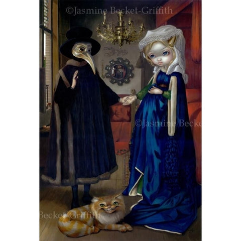 ALICE IN A VAN EYCK by Jasmine Becket Griffith - PoP x HoyPoloi Gallery