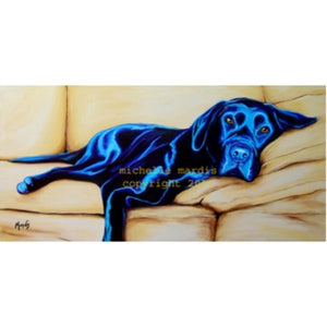 ANGUS-Black Lab by Michelle Mardis - PoP x HoyPoloi Gallery