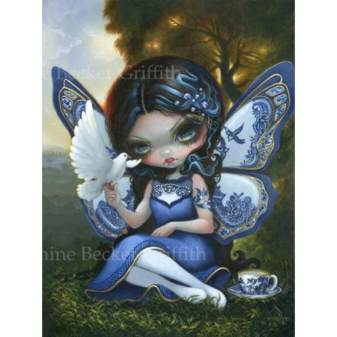 Blue Willow Fairy by Jasmine Becket Griffith