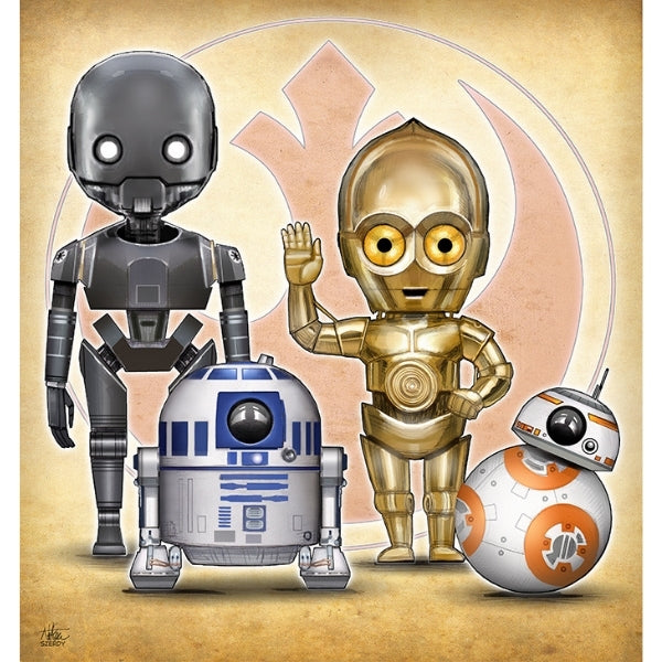 BABY DROIDS by Nathan Szerdy - PoP x HoyPoloi Gallery