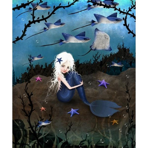 Blue Mermaid by Jessica Von Braun