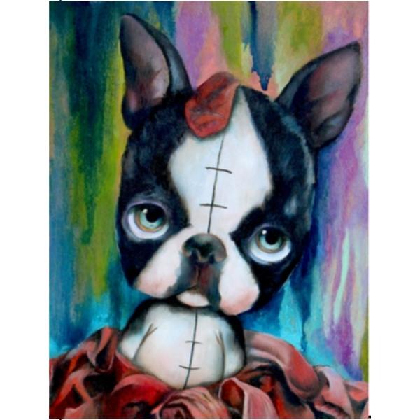 Boston Terrier by Nomiie