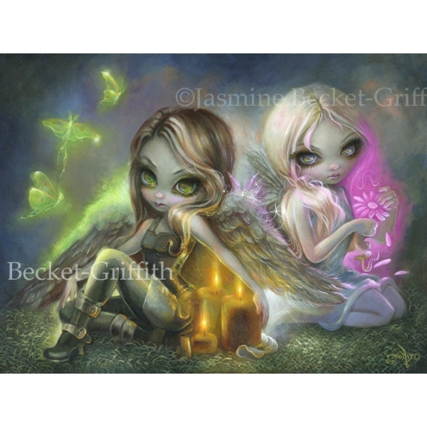 Bright candles Burn Fast by Jasmine Becket Griffith