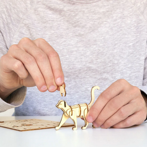 3D Wood Puzzle - Cat - Mini - PoP x HoyPoloi Gallery