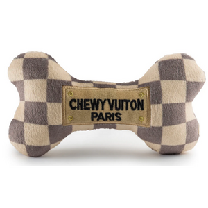 Dog Toy - CHEWY VUITON - Large - Checker - PoP x HoyPoloi Gallery