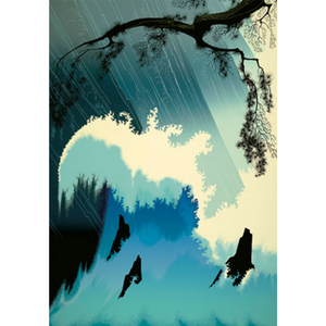 COASTLINES - Eyvind Earle Note Card Set - PoP x HoyPoloi Gallery