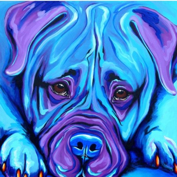 CHAMP-Bull Mastiff by Michelle Mardis - PoP x HoyPoloi Gallery