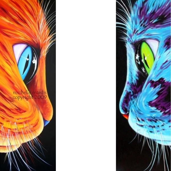 POUNCE-Cat Profile Orange by Michelle Mardis - PoP x HoyPoloi Gallery