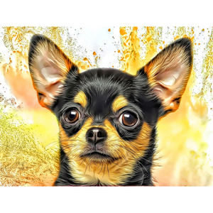 DOGS - Chihuahua Devotion by Alan Foxx - PoP x HoyPoloi Gallery