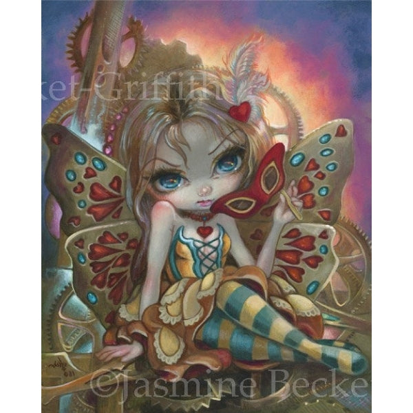 Clockwork Valentine masquerade by Jasmine Becket Griffith