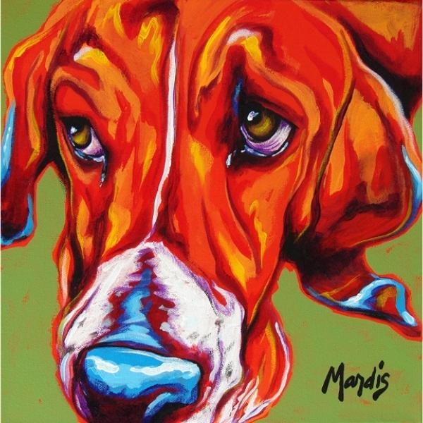 CLYDE-Basset Hound by Michelle Mardis - PoP x HoyPoloi Gallery