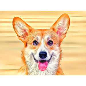 DOGS - Corgi Love by Alan Foxx - PoP x HoyPoloi Gallery