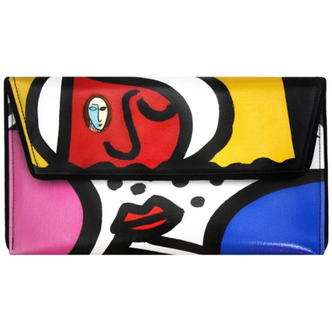 Cubist Faces handbag