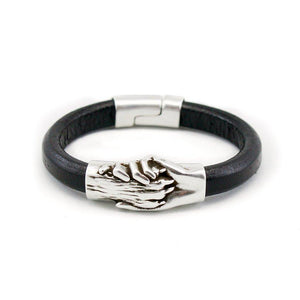 DOG PAW LEATHER BRACELET - PoP x HoyPoloi Gallery