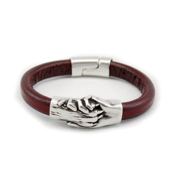 DOG PAW LEATHER BRACELET - PoP x HoyPoloi Gallery