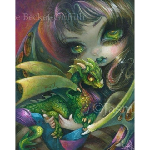Darling Dragonling VI by Jasmine Becket Griffith