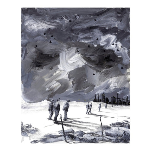 DAY AFTER DAY (JUST LIKE THE CROWS) by MacKenzie Thorpe - PoP x HoyPoloi Gallery