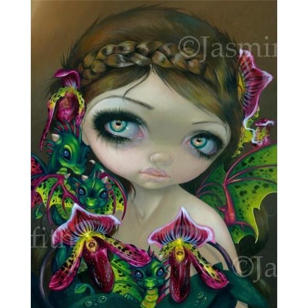 DRAGON ORCHID by Jasmine Becket Griffith - PoP x HoyPoloi Gallery