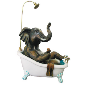 Elephant in Bathtub by Carlos and Albert