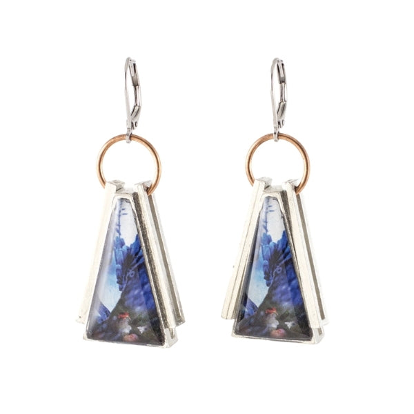 EARRINGS-SAMOA - Cobalt - PoP x HoyPoloi Gallery