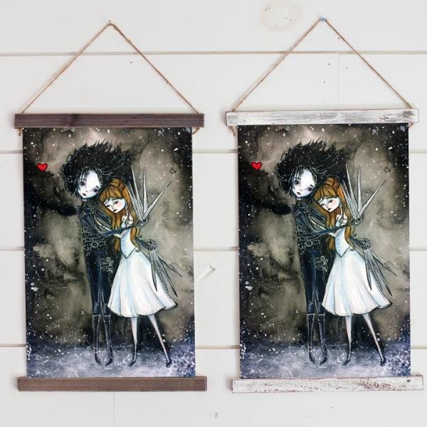 EDWARD SCISSORHANDS by Jessica Von Braun - PoP x HoyPoloi Gallery
