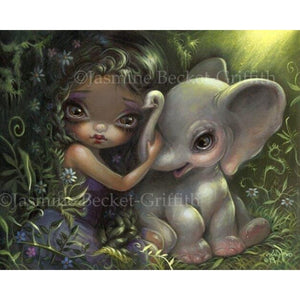 Elephant Friend by Jasmine becket Griffith