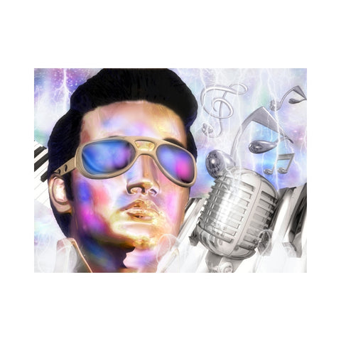 MUSIC-Elvis Reflections by Alan Foxx - PoP x HoyPoloi Gallery