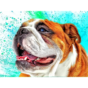 DOGS - English Bulldog Cheer by Alan Foxx - PoP x HoyPoloi Gallery