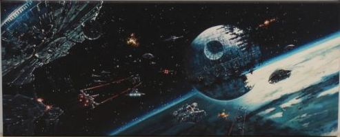 DEATH STAR FINAL BATTLE by Rodel Gonzalez -Gem Series - PoP x HoyPoloi Gallery