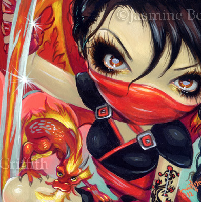 Faces of Faery #185 by Jasmine Becket Griffith