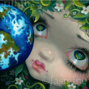 Faces of Faery #216 by Jasmine Becket Griffith